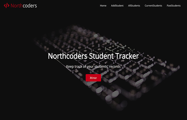 Northcoders Student Tracker